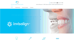 Desktop Screenshot of clinicadentalpilarisarria.com